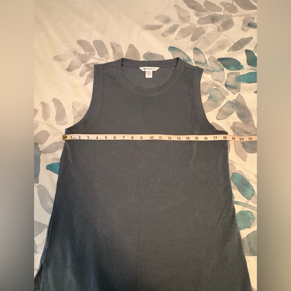 Athleta Slate Blue Tank Top - Picture 3 of 6